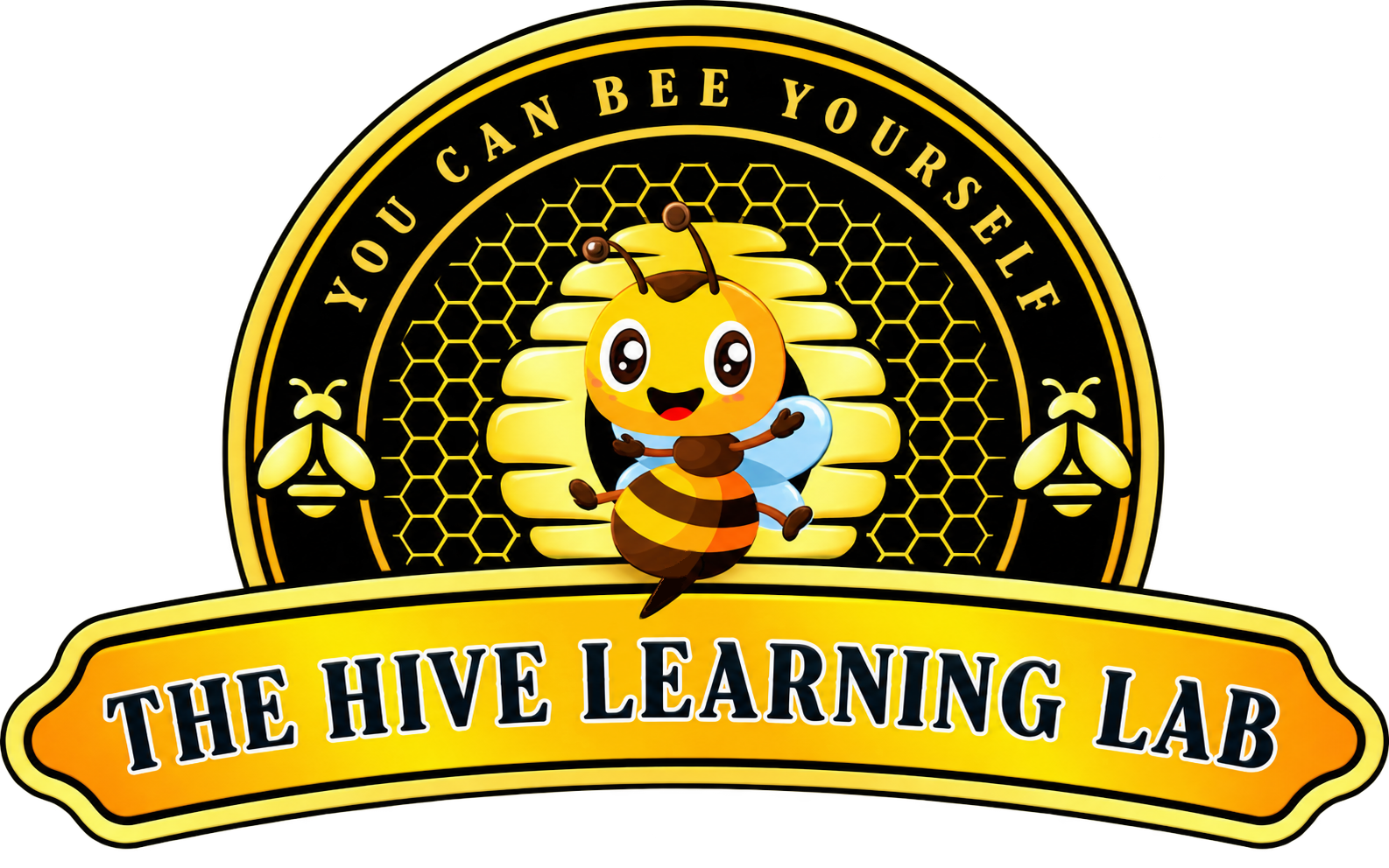 The Hive Learning Lab bee logo